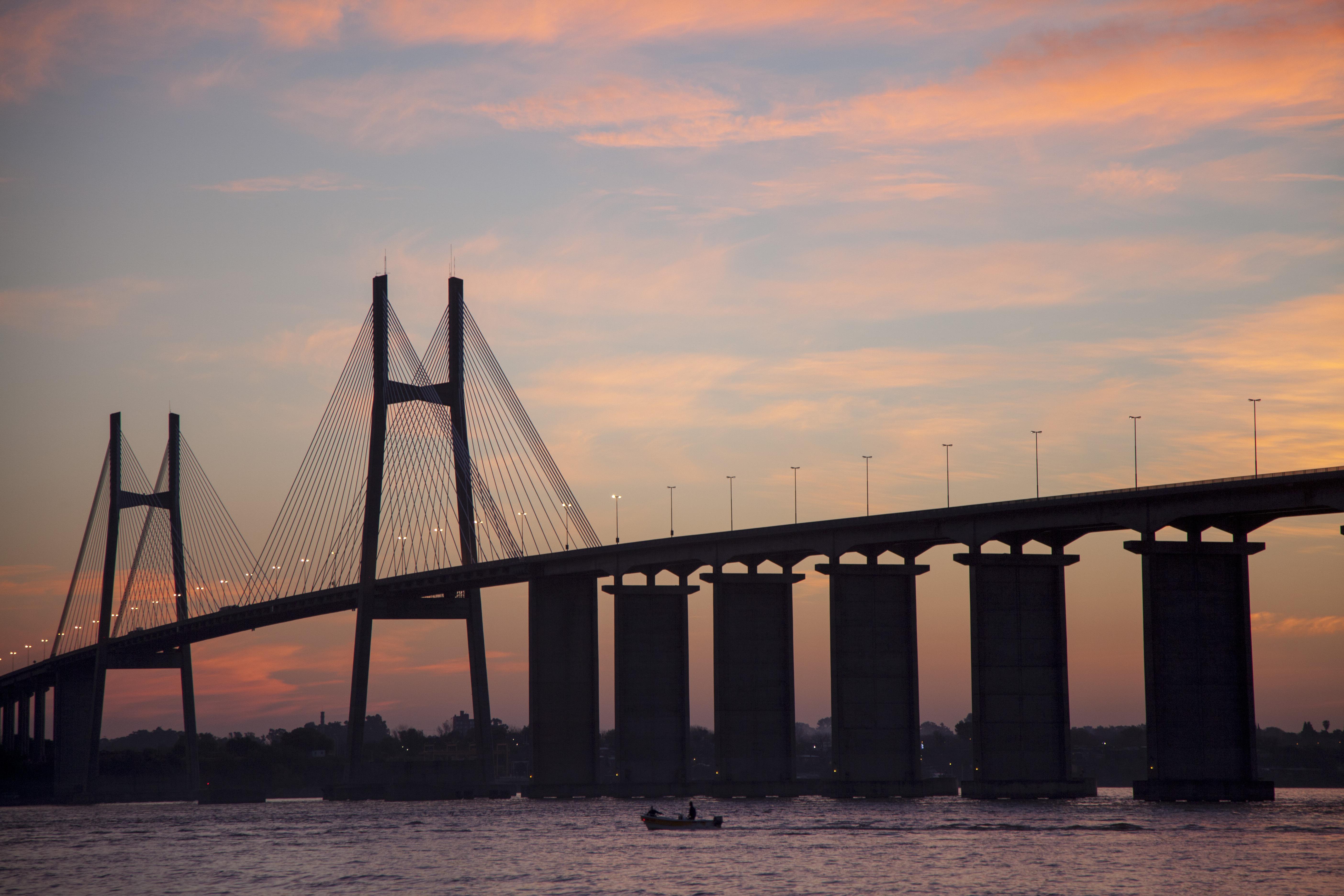 Vista del río Paraná en Rosario
